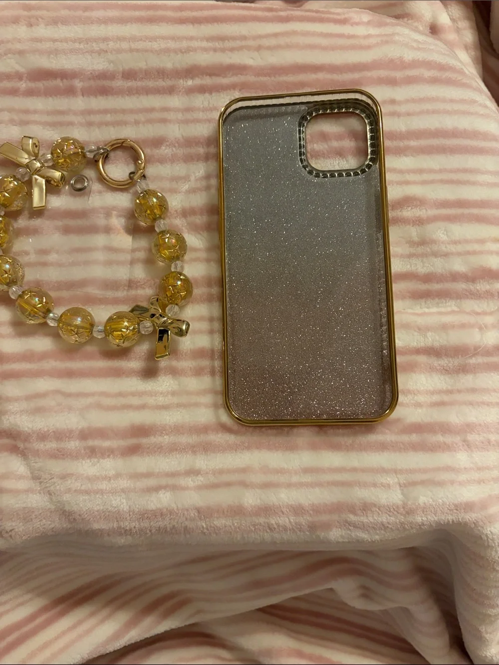 Pink Bow Case & Gold Butterfly iPhone 14 Cases NIP